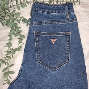 Guess High Waisted Mom Jeans
